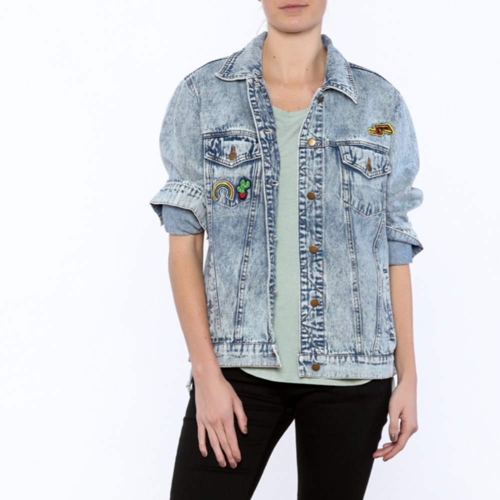 HONEY PUNCH SOULMATES DENIM JACKET